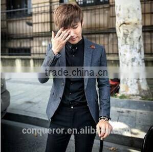 slim fit suit,bespoke casual british men suit SHT1149