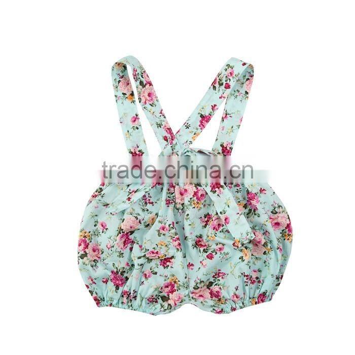 2017 Boutique summer baby clothing set baby girl suspender set children summer outfits with headband