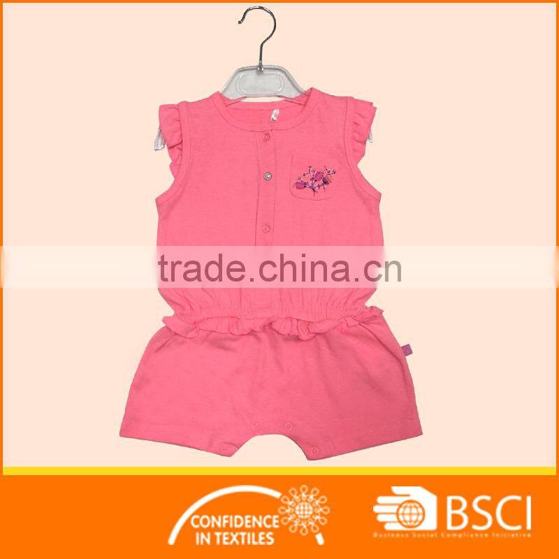 rose red nice clothing baby romper onesie