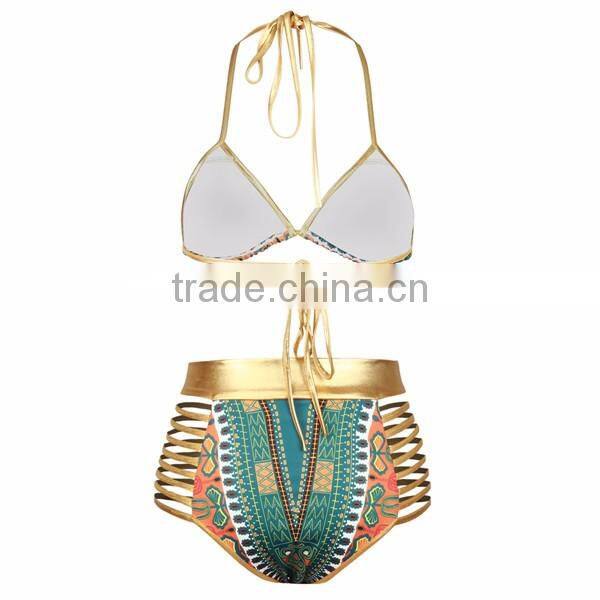 Factory in china 2017 new design hot sexy girl swimwear two pieces micro crochet bikini