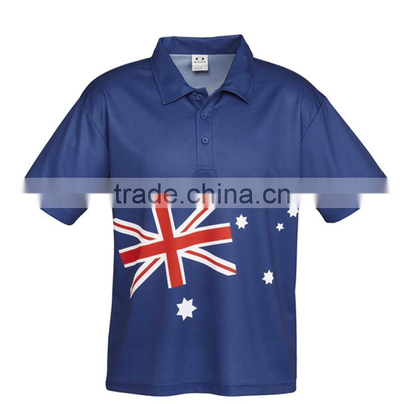 Flag polo shirt, China polo shirt supplier