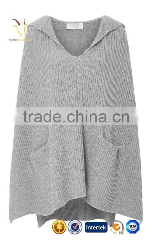 Hot Selling Custom Hoodie Cashmere Wrap Shawl Scarf With Pocket