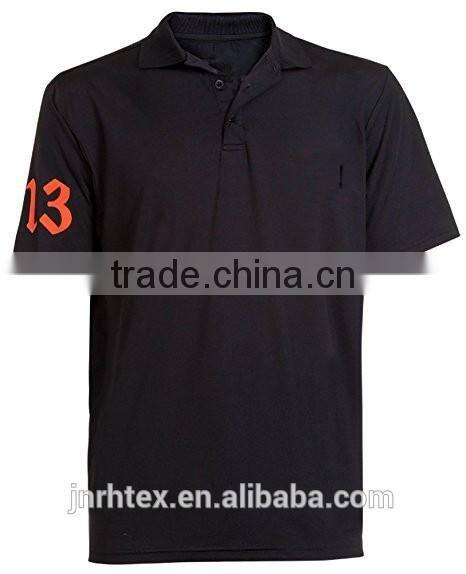 Dry fit sports customized embroidered logo polo shirts