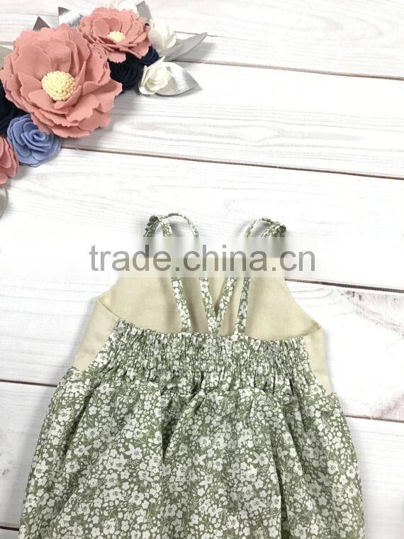 Summer Newborn Baby Girl Clothes Strapless Bubble Baby Clothes Romper