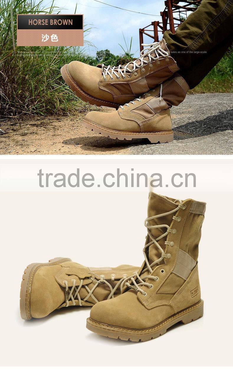 Delta leather safety tactical desert men fashion military boots