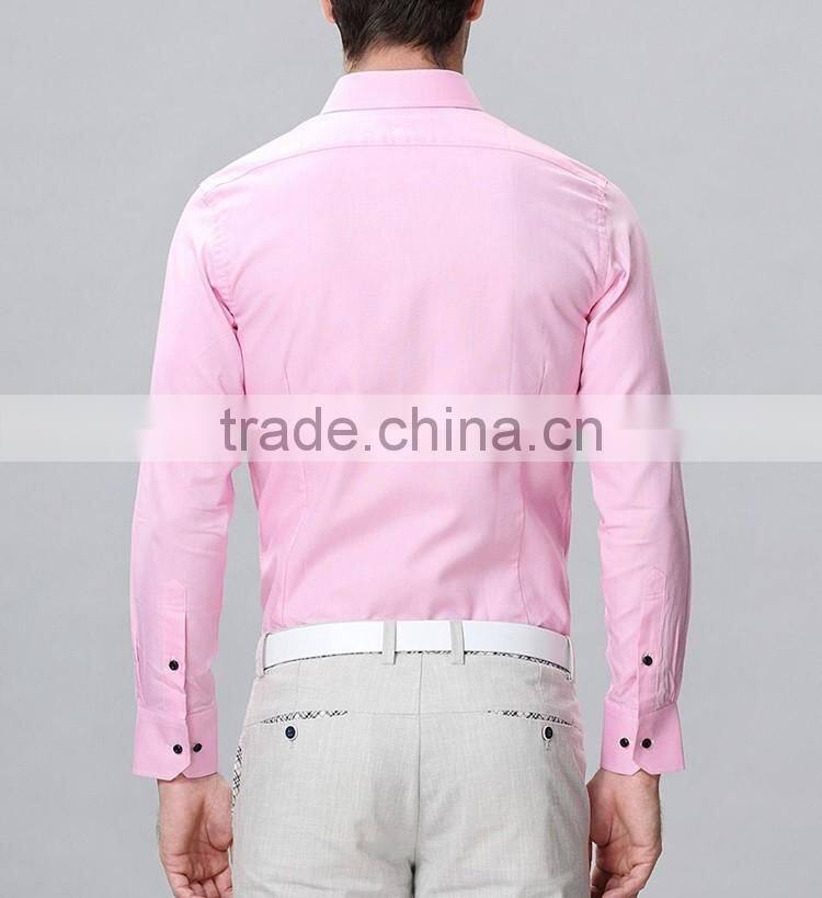 Men casual shirts cotton fabric slim fit shirts for men