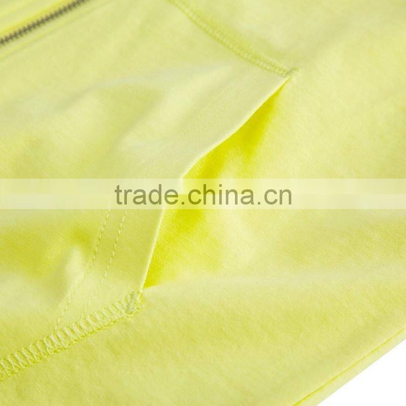 high quality plain cheap cotton single jersey men's hoody