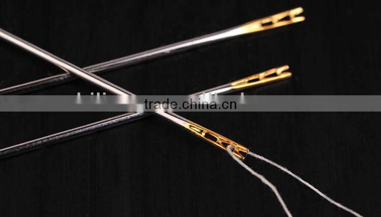 hand sewing needles-self threading needles