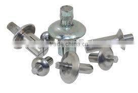 Taiwan Blind Drive Hollow Male Femalesemi tubular rivet machinedecorative rivets blind rivet