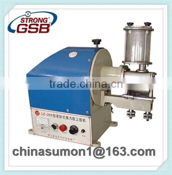 LZ-250 Strong Force Glue Gluing Machine/glue spreading machine