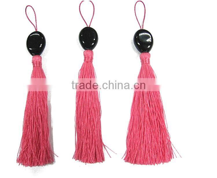 Fancy beaded key tassel wholesale drapery tassel