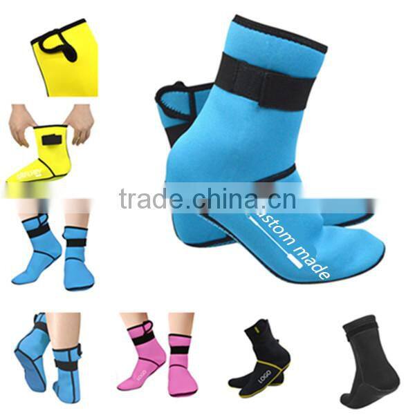 OEM 2.5-3.5MM Low Cut Beach Sock Neoprene Socks for Water Sports Scuba Diving, Snorkeling, Paddling, Boarding&Jetskiing --AMY615