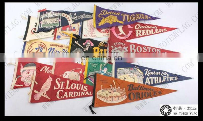 Triangle Pennant Polyester Felt Fabric