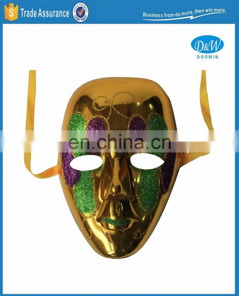Venetian laser paper mask/Half face lace mask/Masquerade glitter mask