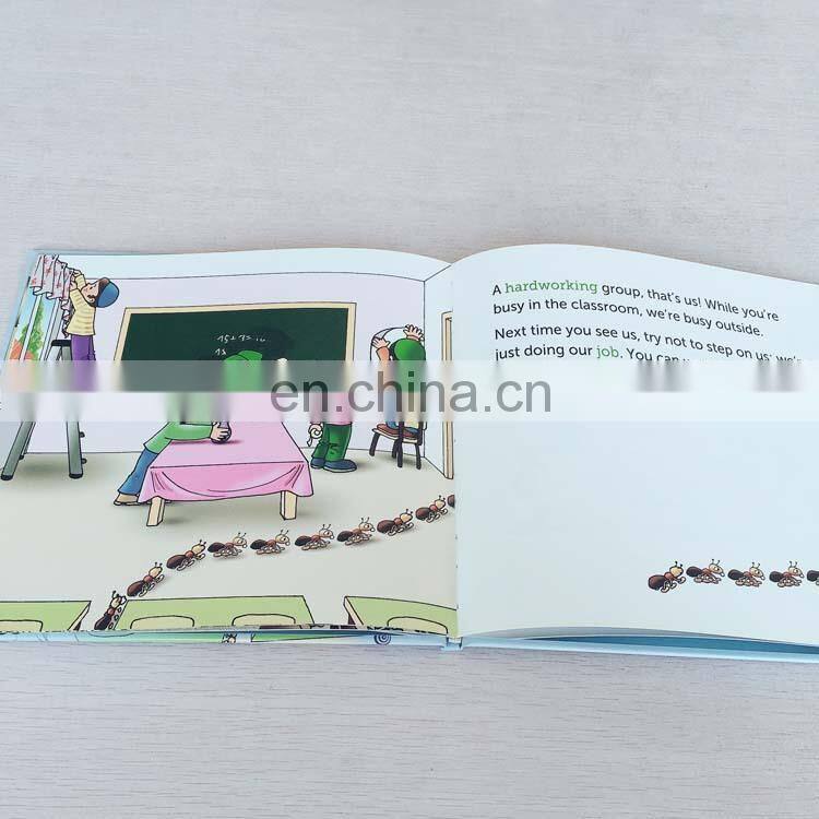 Professional cheap price full color printing hardcover ,matt printing book service