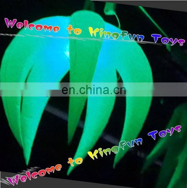 Celing inflatable clube star with LED