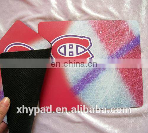 Promotional full printing mouse pad pvc