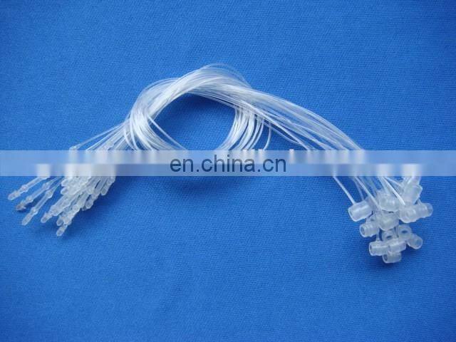 many size plastic string hang tag lock for garment