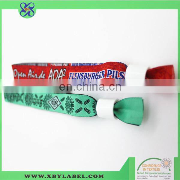 Festival fabric custom wristband