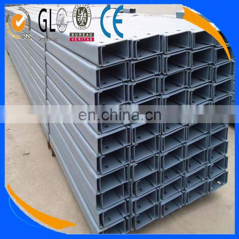 building galvanized steel c channel weight price