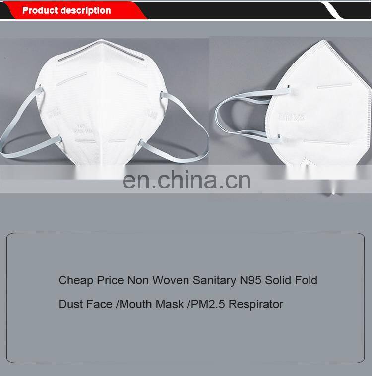 Wholesale manufacture safety anti pollution face dust mask