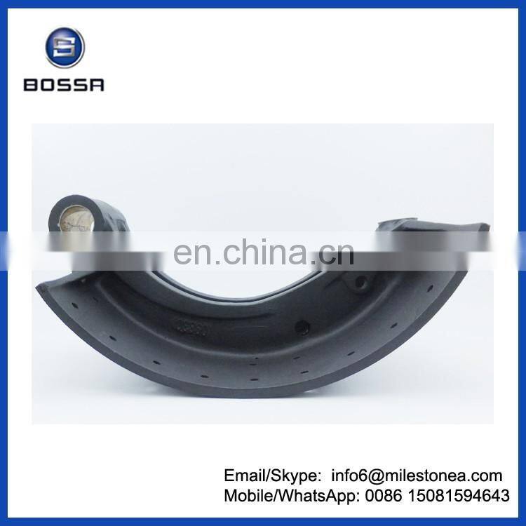 Casting oil brake shoe 220mm for Japanese truck
