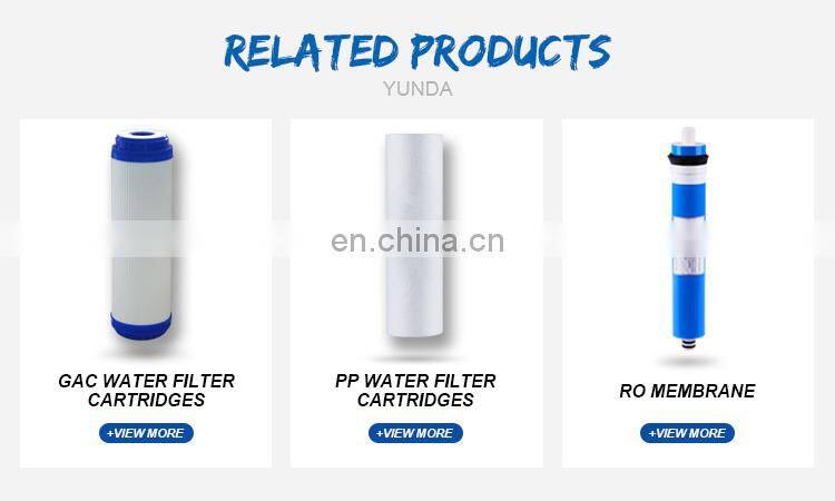 CTO Water Treatment Filter Activated Carbon water filter