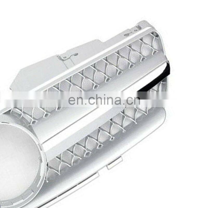 Silver Grille Grill Fit 03-07 For Mercedes Benz R230 SL-Class SL500 SL600