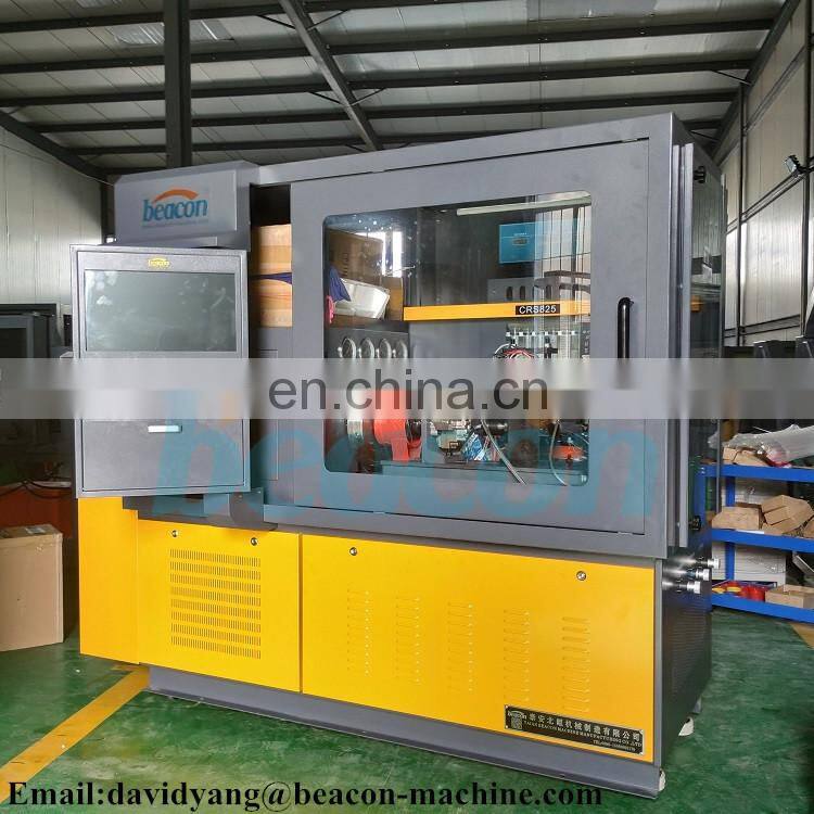 The hot sale CR825 common rail diesel fuel injection pump test bench with HEUI ,EUI EUP CAMBOX and injector coding function