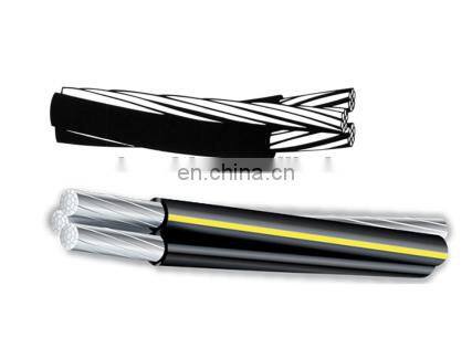 0.6/1KV 11kv Overhead insulating cover for conductor transmission power wire lines aerial bundle cable3x70+54.6+16sqmm abc cable