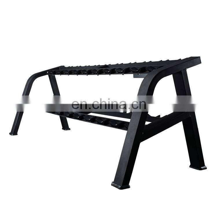 Factory direct sale Hot commercial gym equipment YW-1702 Dumbbell Rack