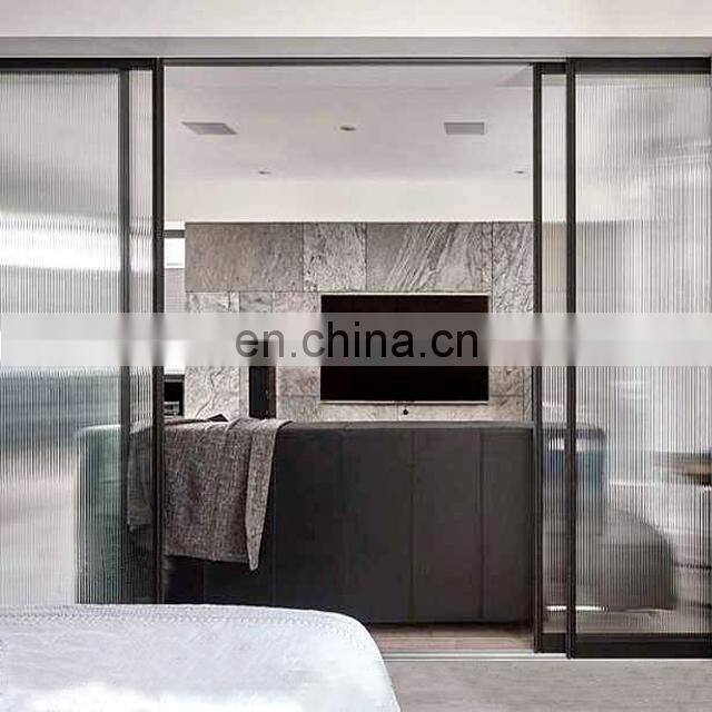 3-8mm waterfall pattern glass design