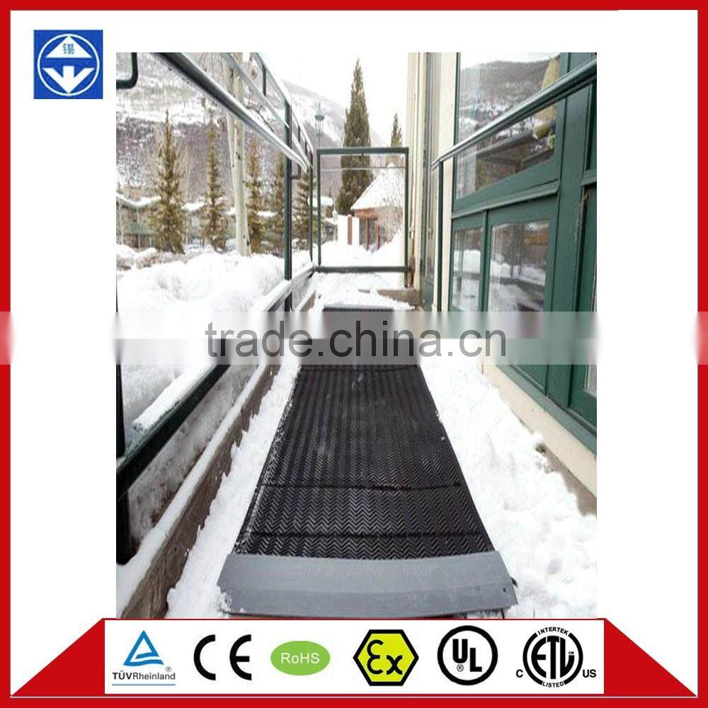 portable outdoor walkway heated mats
