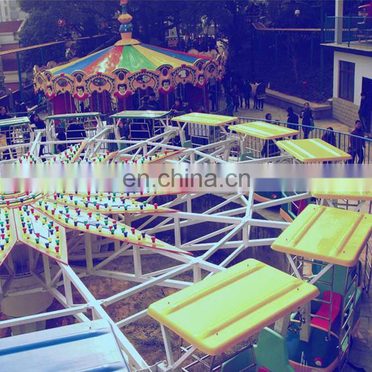 Manege new attraction thrill carnival rides amusement park equipment brave turntable ride