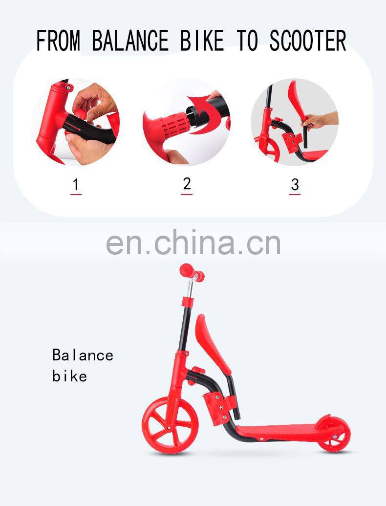 Scooter with Removable Seat Great for Kids & Toddlers Girls or Boys Adjustable Height