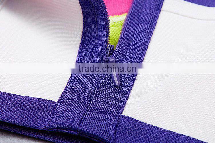 2015 Summer New Fashion Ladies rayon knitted stretch deep strap cute sey Bandage bustier Crop Tops
