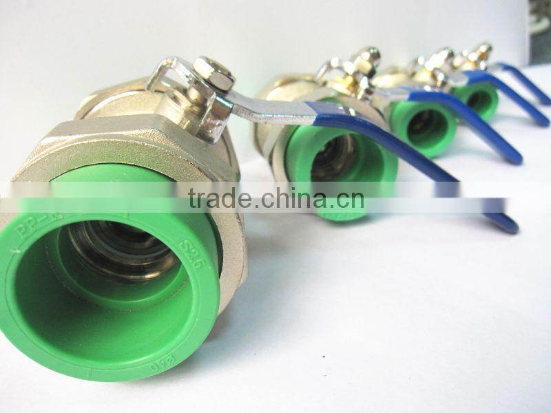 ball valves with ppr pipe connector for brass ball valve wholesalers