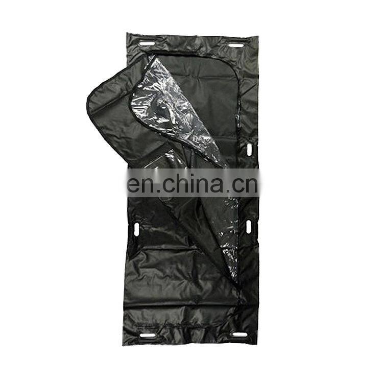 Medical waterproof dry Black funeral corpse dead cross body shoulder bag