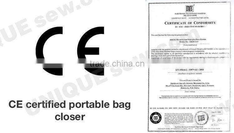 Newlong NP-7A portable bag closing machine