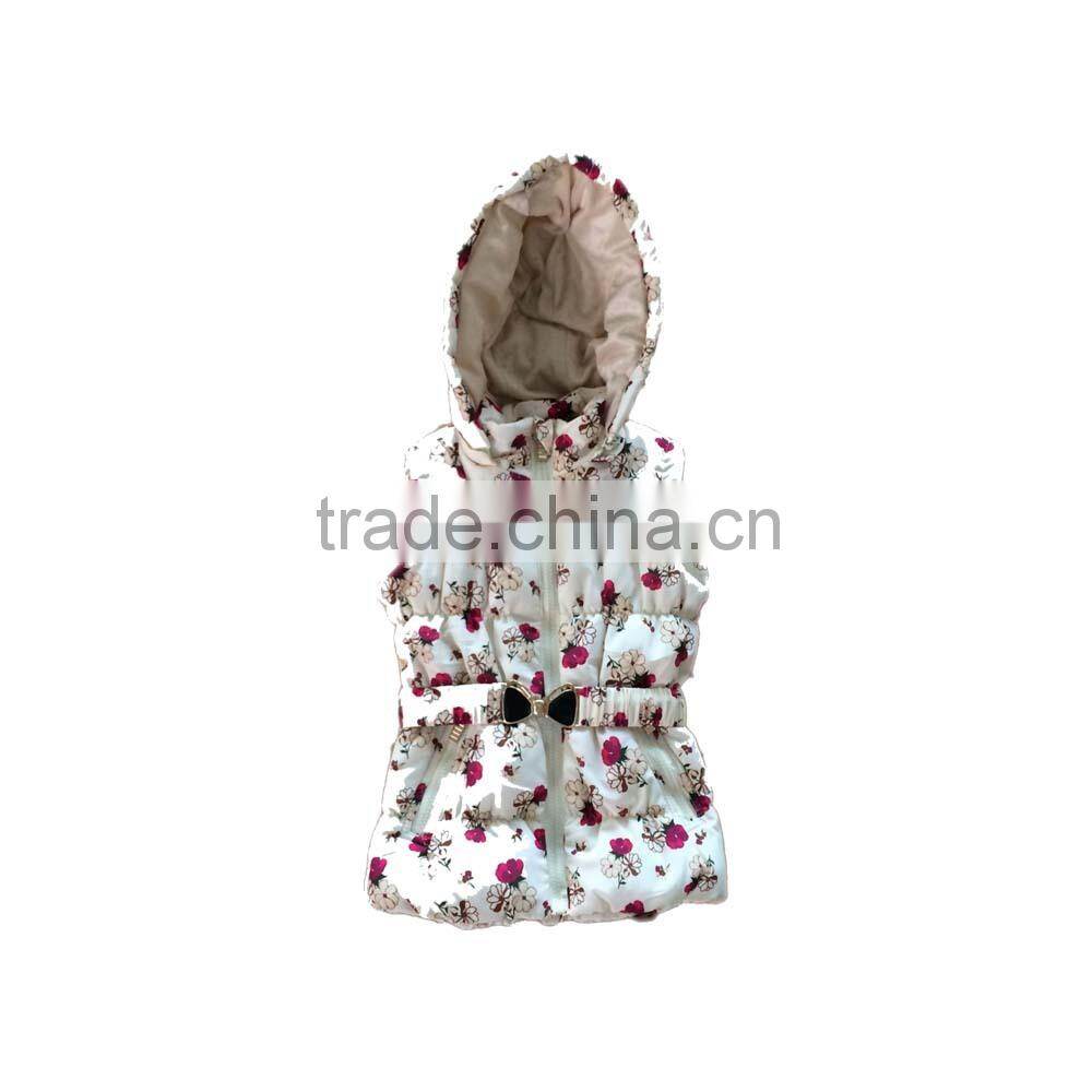 Winter vest baby girl clothes