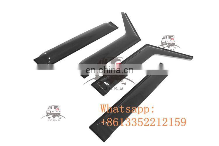 G class W463 G500 G55 G350D G63 lightproof windows visor fit for G wagon 1990-2018 year W463 window decoration