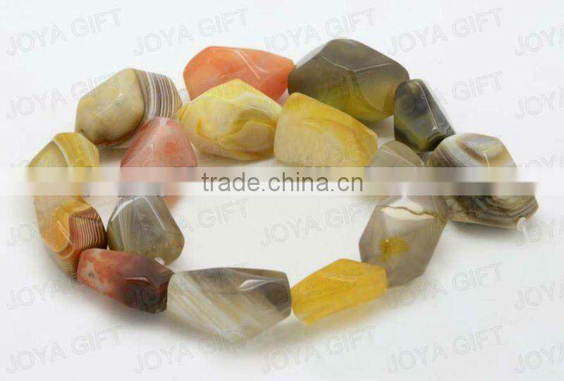 Natural red agate stone beaded Bracelet