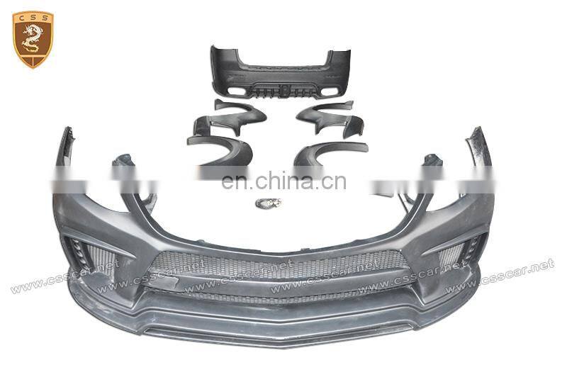 Full set frp body kit for bens GLE class W166 wd style auto part
