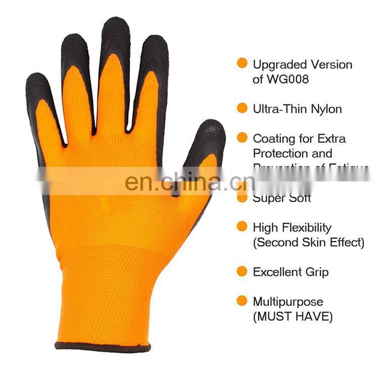 HY13G Gauge Vinyl Gloves Anti-Pilling Waste Refuse Sorting Gloves Handling Of Sheet Glass Screwdriver