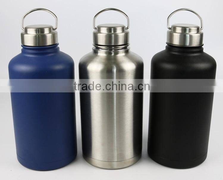 1900 ML Hydro Flask Quality 64 oz Stainless Steel Beer Growler HD-104A-64