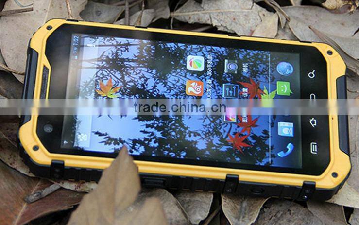 A9 NFC IP68 Waterproof Rugged Smartphone Android 4.4 MTK6582 Quad Core 4.3 Inch IPS 5MP 1GB 8GB with Outdoor Tools