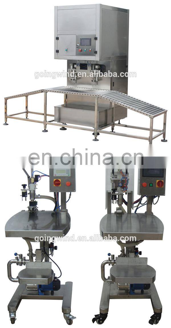 Automatic bag in box filling machine aseptic juice jam pouch auto filling packaging machinery cheap price for sale