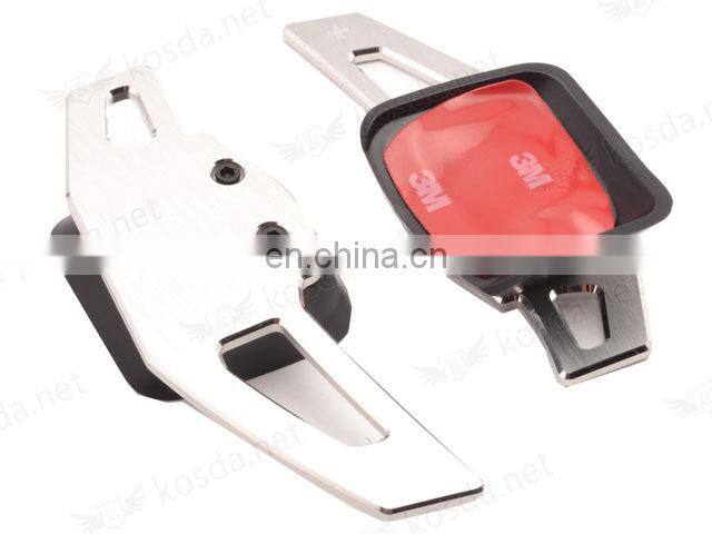 Carbon Fiber Black Paddle Shift Extensions DSG For Golf 5 MK5 6 MK6  R32 R R20