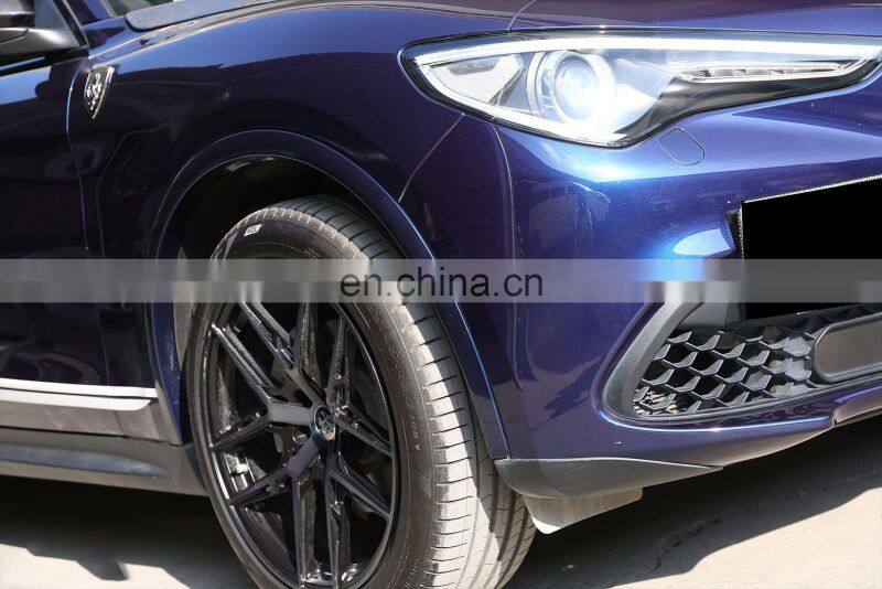 Runde Newest For Alfa Romeo Stelvio upgrade Four-Leaf Clover Front Bumper Kit
