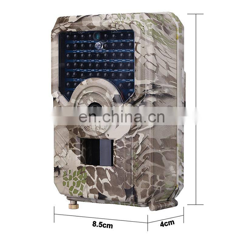 PR-200 HD 1080P 120 degree 12mp mini digital infrared wild hunting trail camera card reader sale